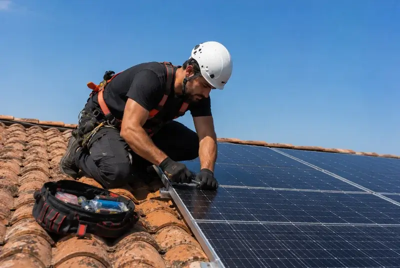 Maintenance et monitoring de panneaux solaires à Coux et Bigaroque-Mouzens